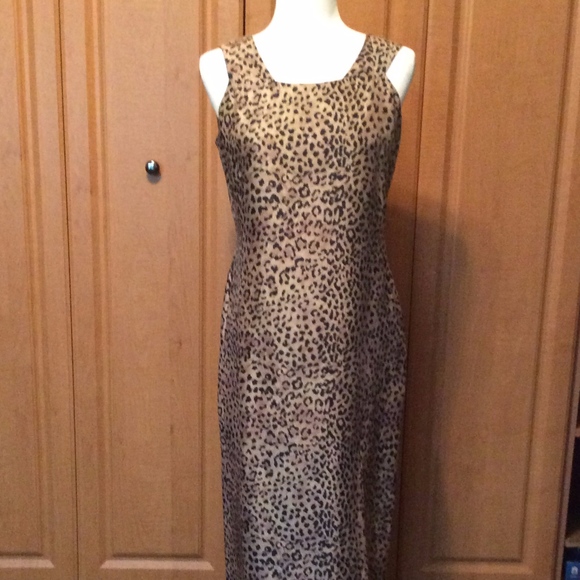 Amanda Lane Dresses & Skirts - Animal Print Dress Amanda Lane Size 8